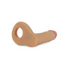 LoveToy Double gode Cockring - 12.5 x 2.9 cm Flesh